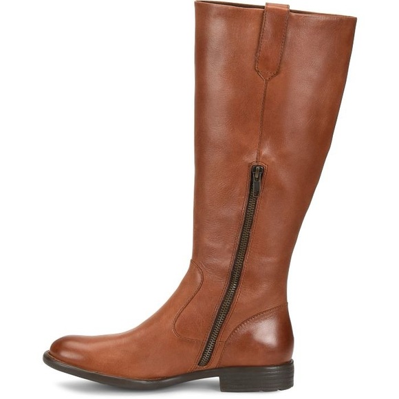 NWT Born Shaunie Extended Calf Boots in Cognac Sz 7. - Picture 3 of 12